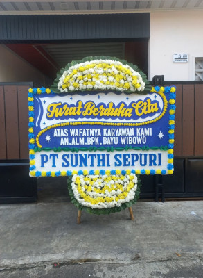 Papan Bunga Duka di Koto Marapak