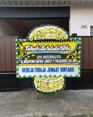 Papan Bunga Duka di Koto Marapak
